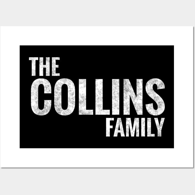 The Collins Family Collins Surname Collins Last name Wall Art by TeeLogic